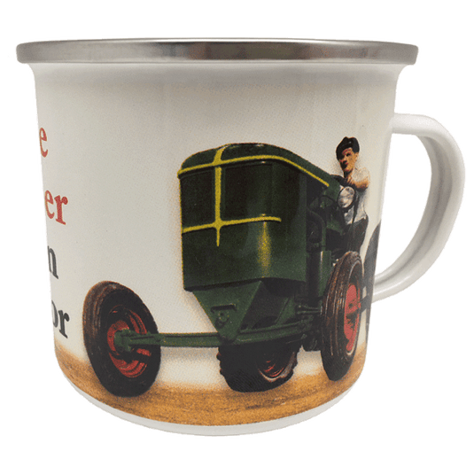 Emaille-Becher "Traktor" Artikelbild 1