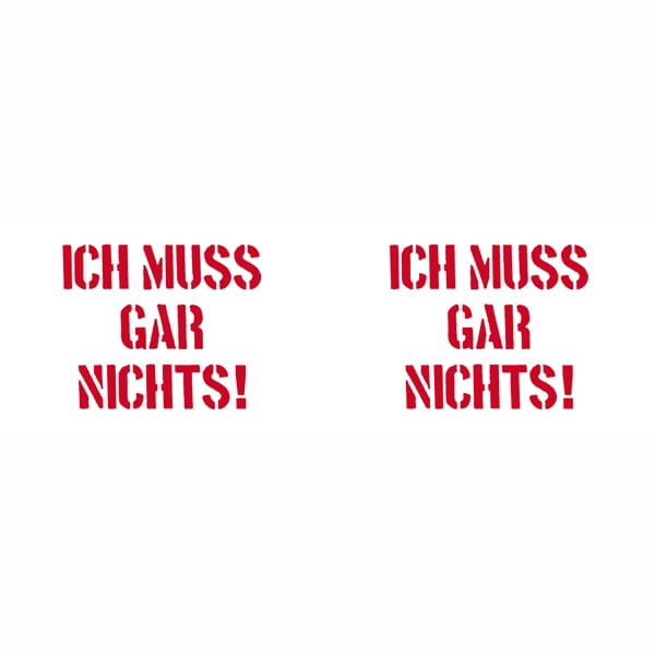 Laden Sie das Bild in Galerie -Viewer, Emaille-Becher "Ich muss gar nichts" Artikelbild 2