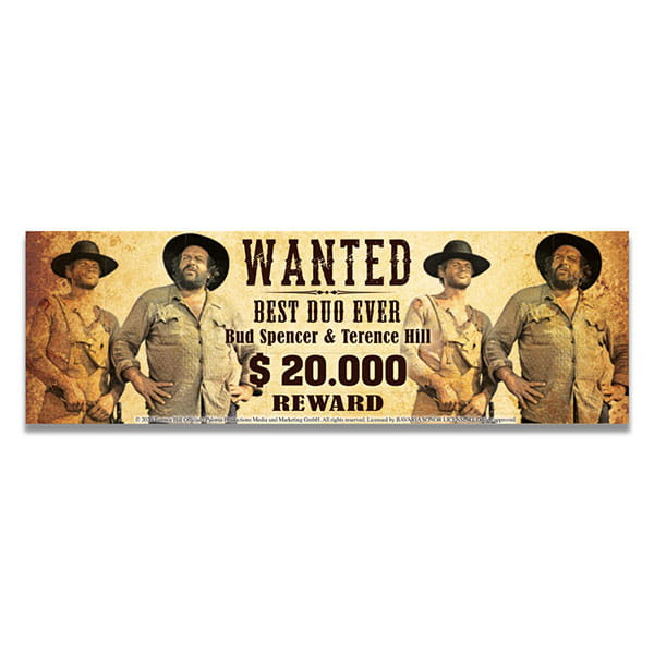 Laden Sie das Bild in Galerie -Viewer, Bud Spencer Emaille-Becher "Wanted" Artikelbild 2