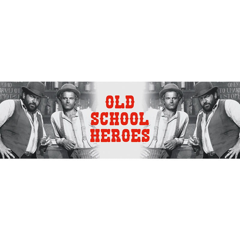 Laden Sie das Bild in Galerie -Viewer, Bud Spencer Emaille-Becher "Old School Heroes" Artikelbild 2
