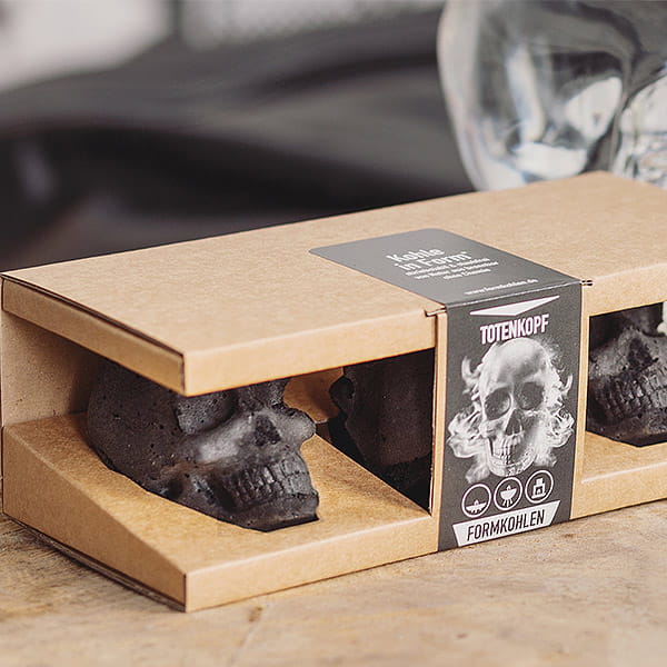 Laden Sie das Bild in Galerie -Viewer, Totenkopf Kohle - 3er Geschenkbox Artikelbild 3