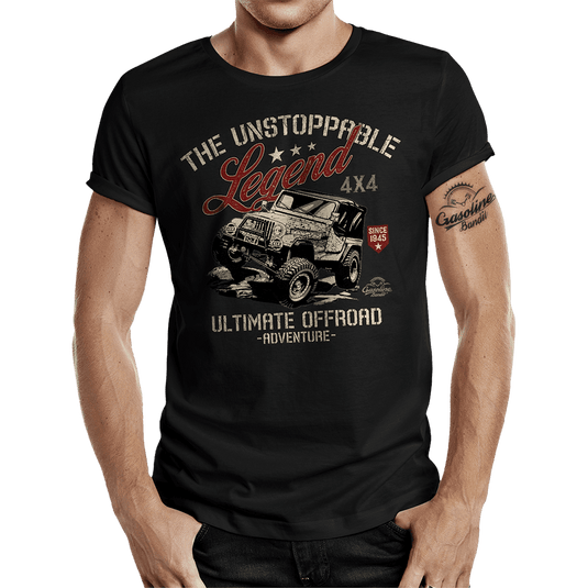 T-Shirt "Unstoppable" von Gasoline Bandit Artikelbild 1