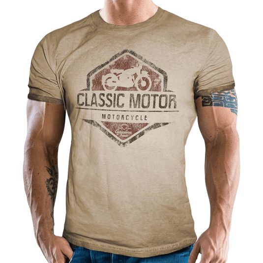 T-Shirt "Classic Motor" von Gasoline Bandit Artikelbild 1