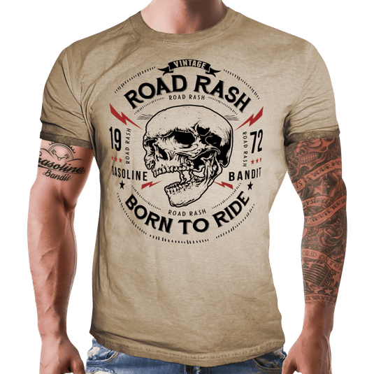 T-Shirt "Road Rash" von Gasoline Bandit Artikelbild 1