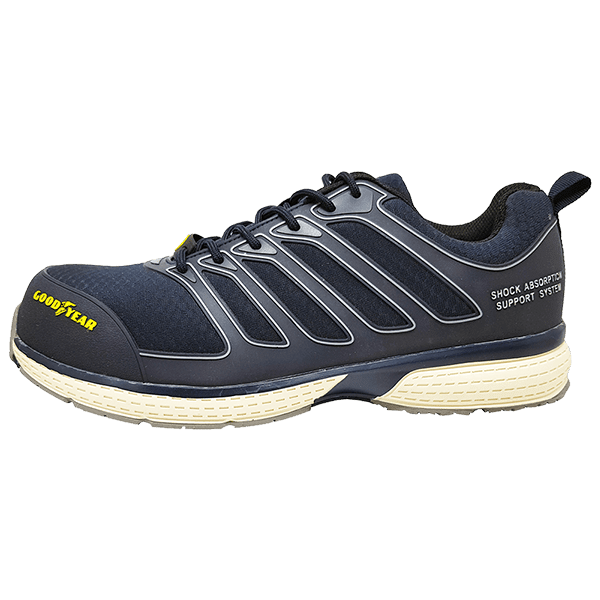 Laden Sie das Bild in Galerie -Viewer, Metallfreie Goodyear S3 SRA HRO ESD Sicherheitsschuhe Artikelbild 1