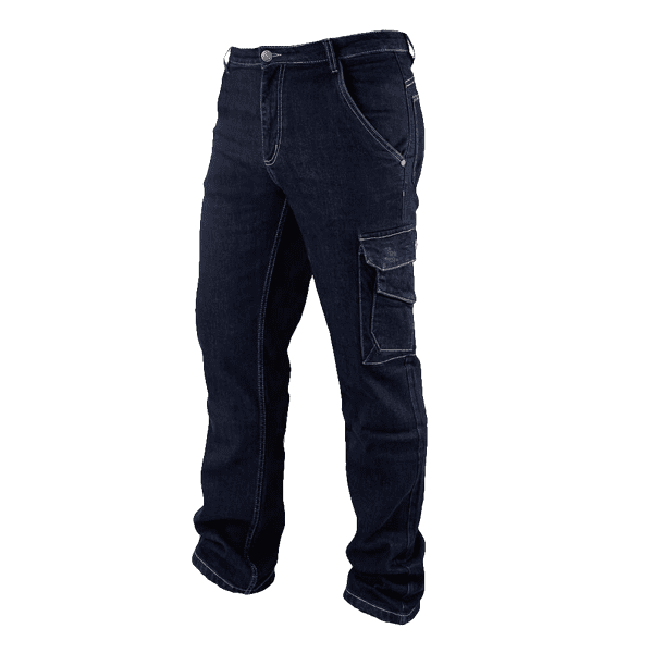 Laden Sie das Bild in Galerie -Viewer, Stretch-Denim Worker Jeans von Goodyear Artikelbild 1
