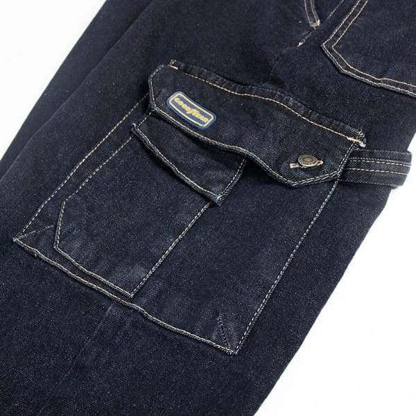 Laden Sie das Bild in Galerie -Viewer, Stretch-Denim Worker Jeans von Goodyear Artikelbild 2