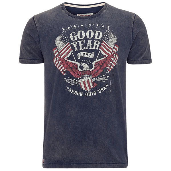 Laden Sie das Bild in Galerie -Viewer, Goodyear T-Shirt "Jamestown" Artikelbild 1