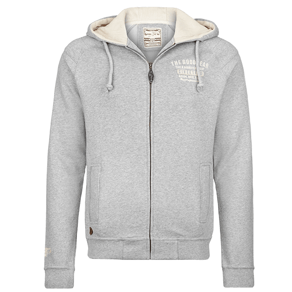 Laden Sie das Bild in Galerie -Viewer, Goodyear Kapuzensweatjacke "Toledo" Artikelbild 1