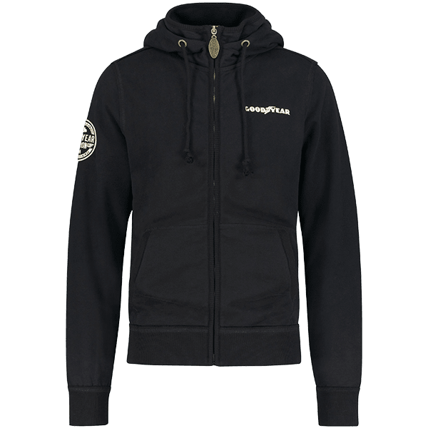 Laden Sie das Bild in Galerie -Viewer, Goodyear Kapuzensweatjacke "Richmond" Artikelbild 1