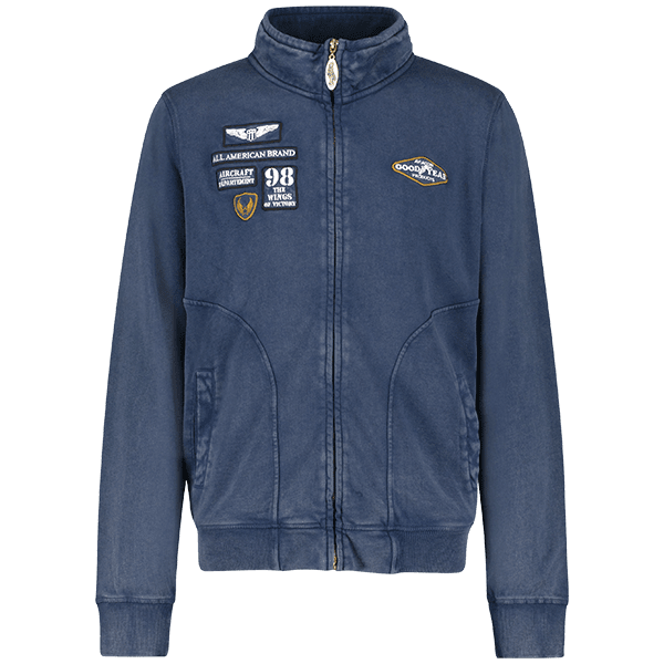 Laden Sie das Bild in Galerie -Viewer, Goodyear Sweatjacke "Michigan" Artikelbild 1