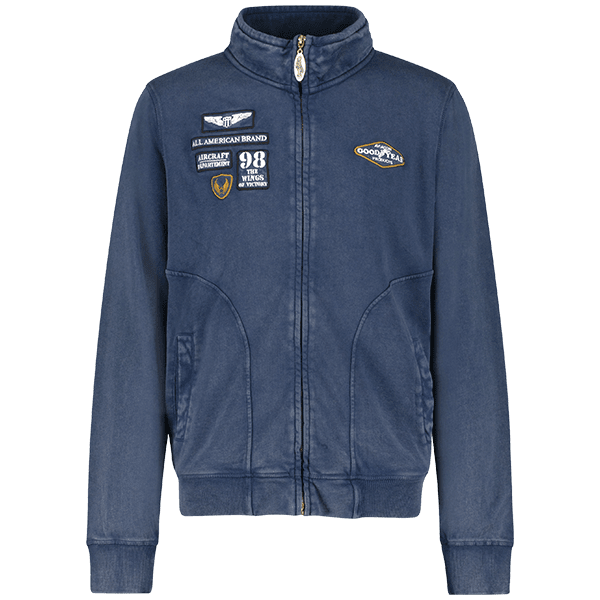 Laden Sie das Bild in Galerie -Viewer, Goodyear Sweatjacke &quot;Michigan&quot; Artikelbild 1
