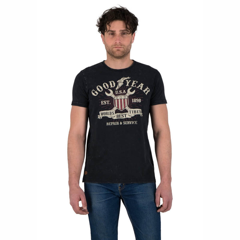 Laden Sie das Bild in Galerie -Viewer, Goodyear T-Shirt "Tampa" Artikelbild 4