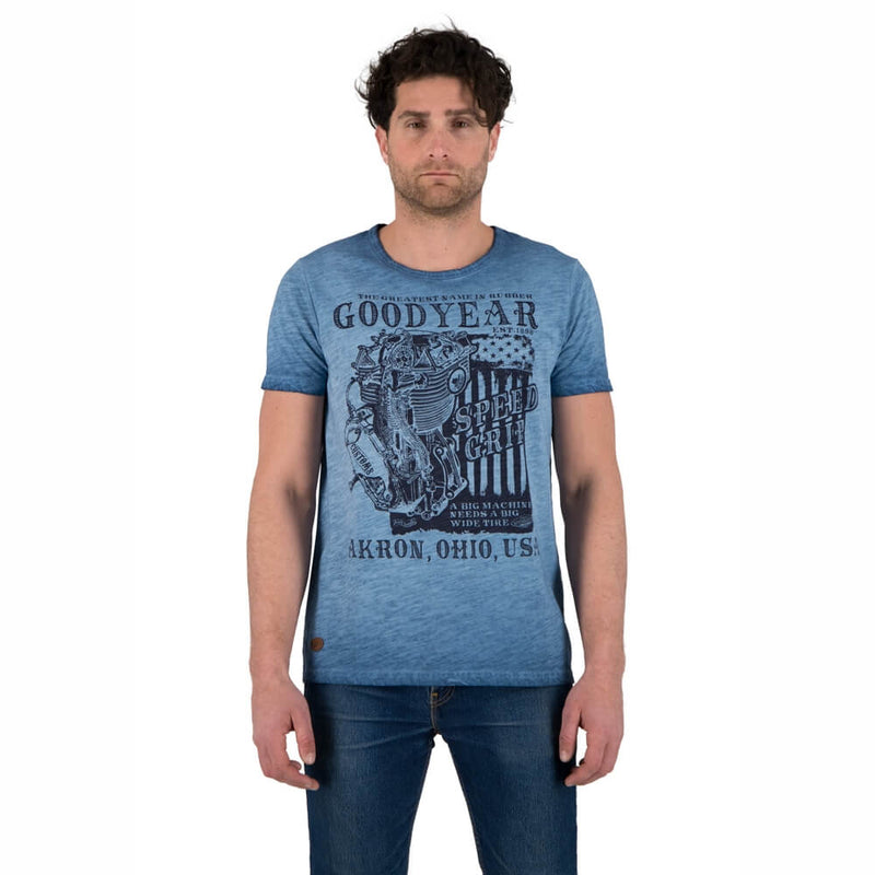 Laden Sie das Bild in Galerie -Viewer, Goodyear T-Shirt "Sundown" Artikelbild 5