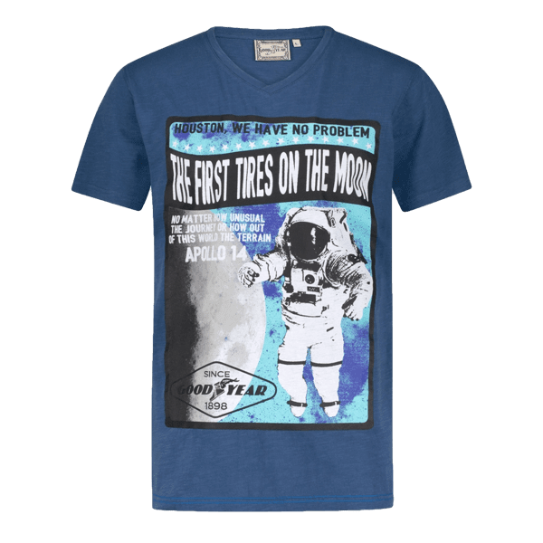 Laden Sie das Bild in Galerie -Viewer, Goodyear T-Shirt "Moonland" Artikelbild 1