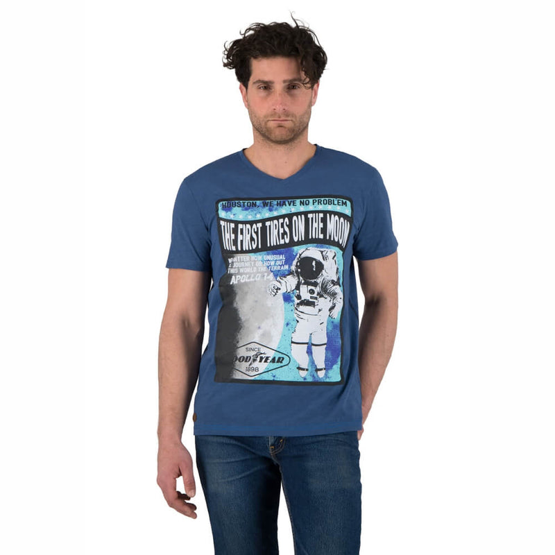 Laden Sie das Bild in Galerie -Viewer, Goodyear T-Shirt "Moonland" Artikelbild 5