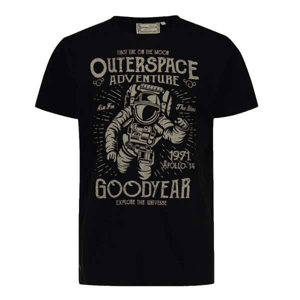 Laden Sie das Bild in Galerie -Viewer, Goodyear T-Shirt "Outerspace" Artikelbild 1