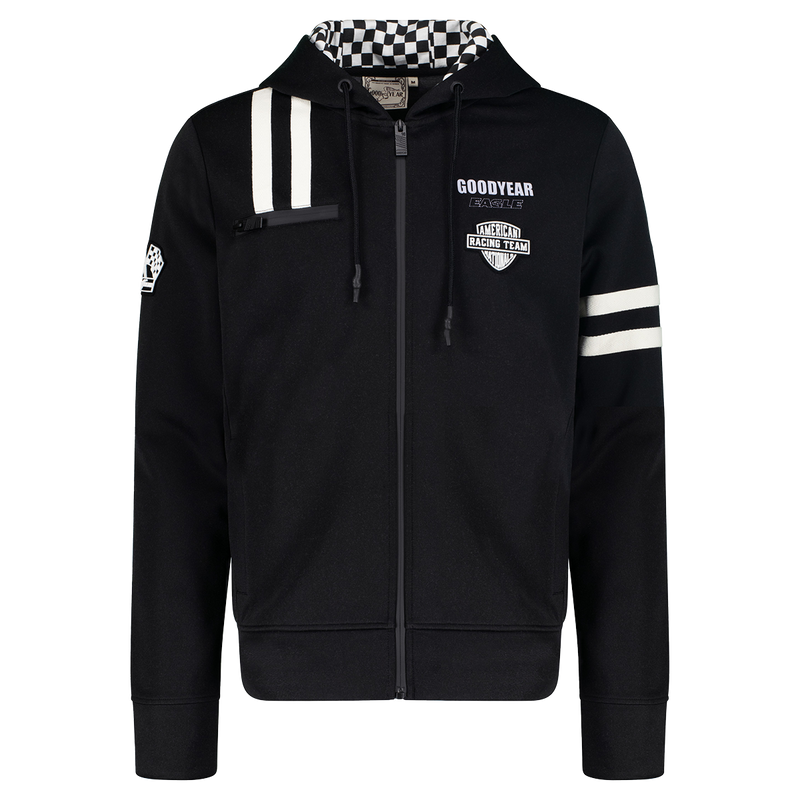 Laden Sie das Bild in Galerie -Viewer, Goodyear Kapuzensweatjacke "Stomper"