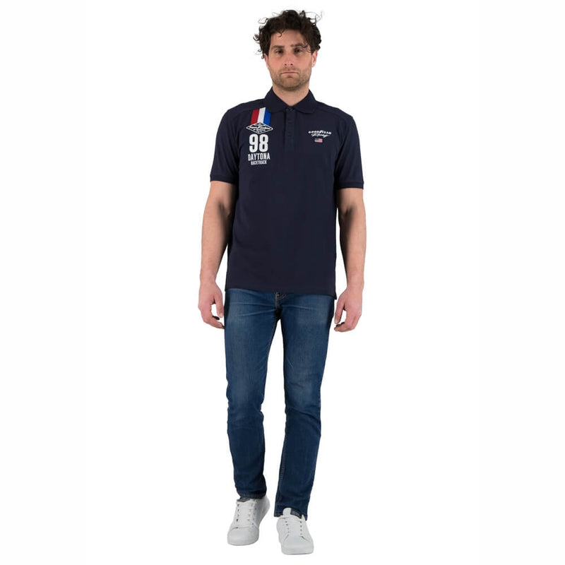 Laden Sie das Bild in Galerie -Viewer, Goodyear Poloshirt "Serring" Artikelbild 6