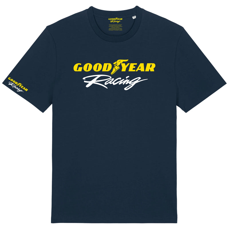 Laden Sie das Bild in Galerie -Viewer, Goodyear Racing T-Shirt "Racing Front"