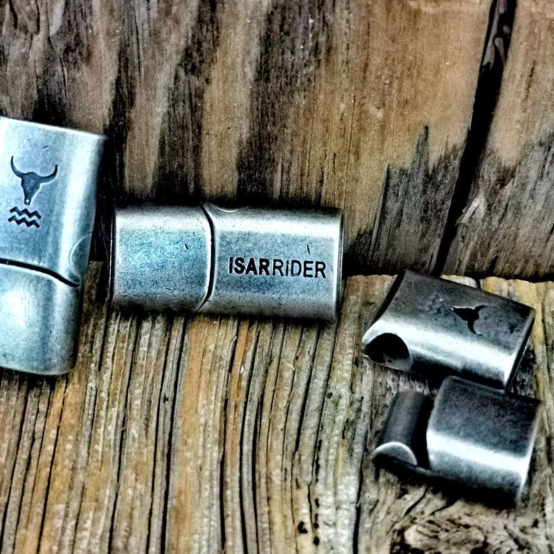 Laden Sie das Bild in Galerie -Viewer, Lederarmband im Vintage Look Artikelbild 5