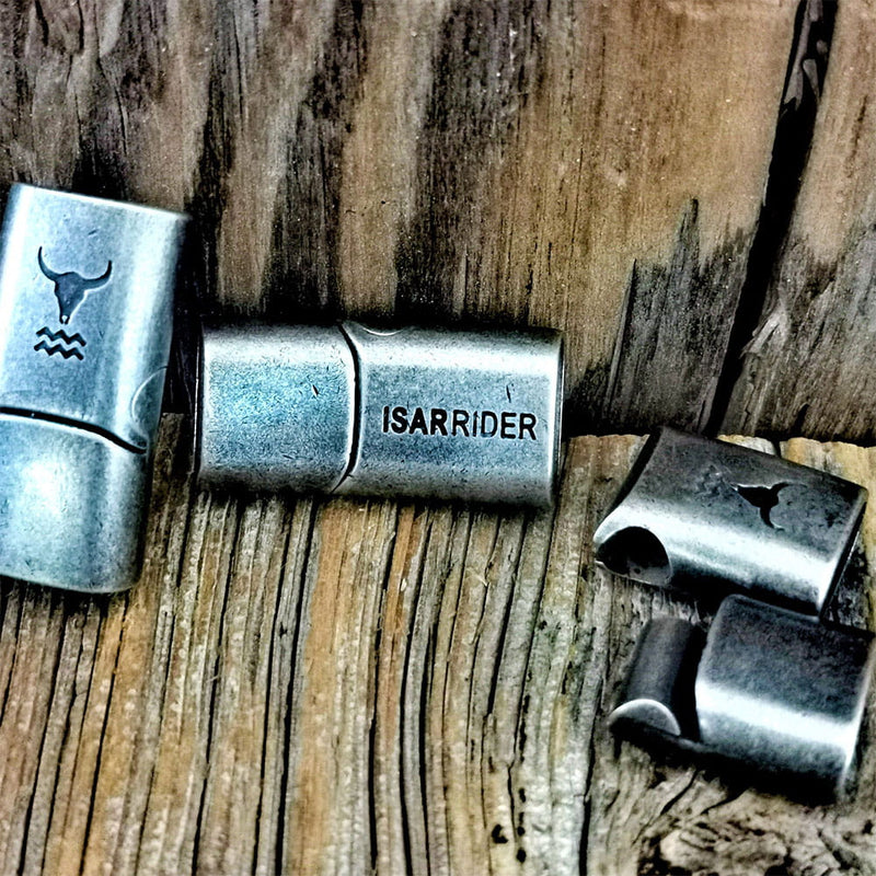 Laden Sie das Bild in Galerie -Viewer, Lederarmband im Vintage Look Artikelbild 6