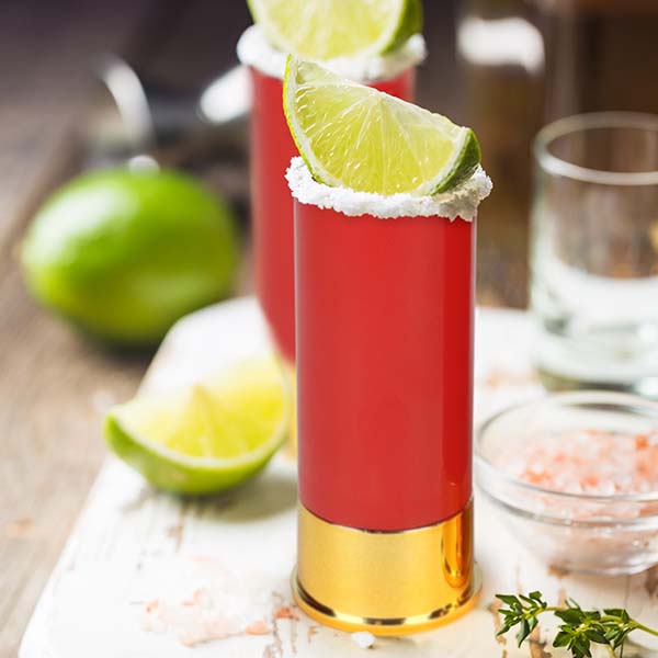 Laden Sie das Bild in Galerie -Viewer, Kaliber 12 Schnapsgläser (4er Set) Artikelbild 2