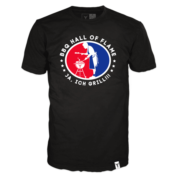 Laden Sie das Bild in Galerie -Viewer, T-Shirt "Ja, ich grill!" Artikelbild 1