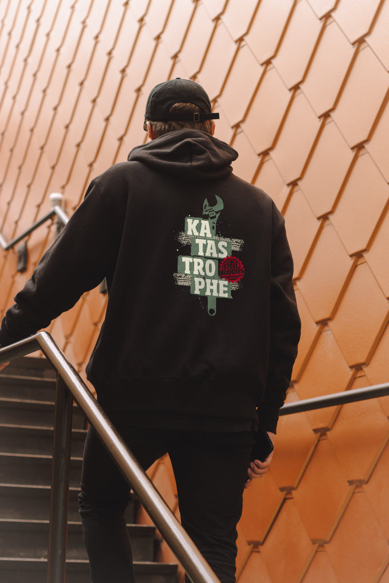 Laden Sie das Bild in Galerie -Viewer, Steel Buddies Reißverschluss Hoody "Katastrophe" Artikelbild 5