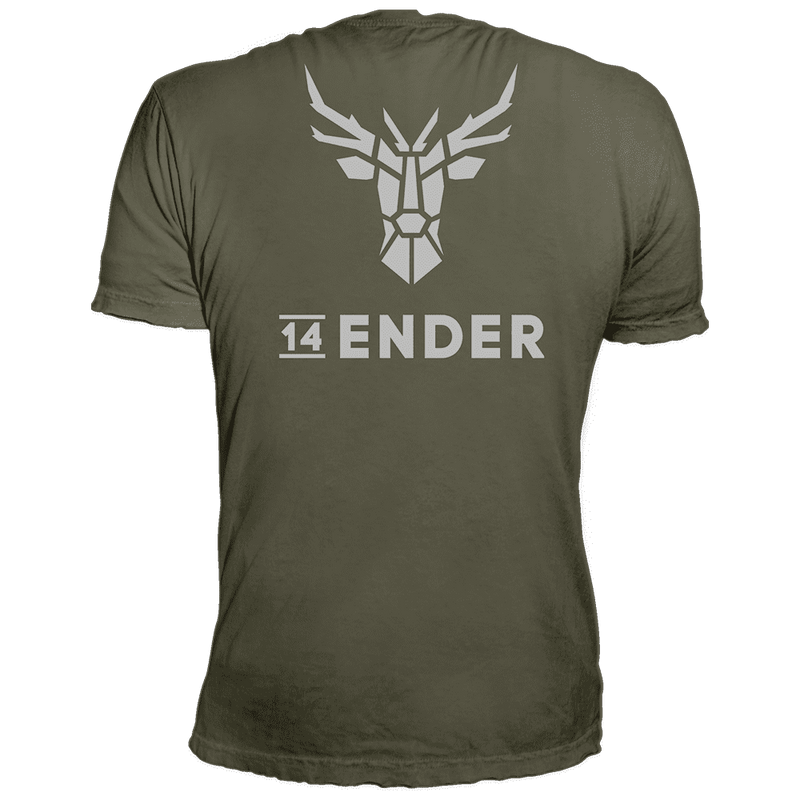 Laden Sie das Bild in Galerie -Viewer, T-Shirt &quot;14ENDER&quot; Artikelbild 1
