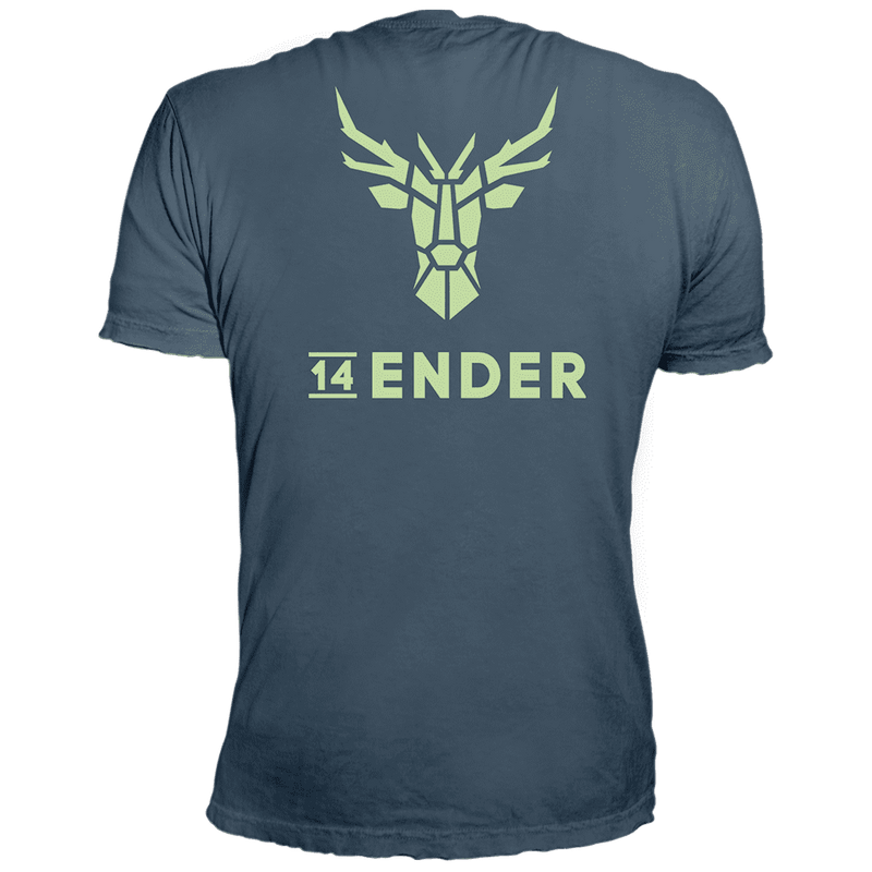 Laden Sie das Bild in Galerie -Viewer, T-Shirt "14ENDER" Artikelbild 2