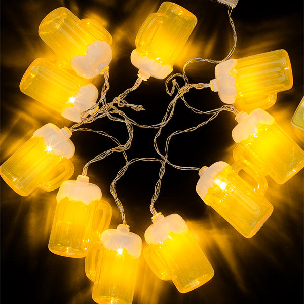 Laden Sie das Bild in Galerie -Viewer, Lichterkette „Bier“