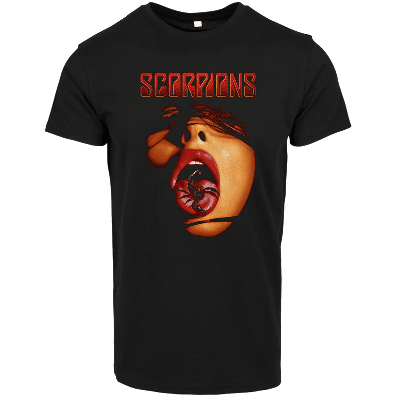 Laden Sie das Bild in Galerie -Viewer, Scorpions T-Shirt "Tongue" Artikelbild 1