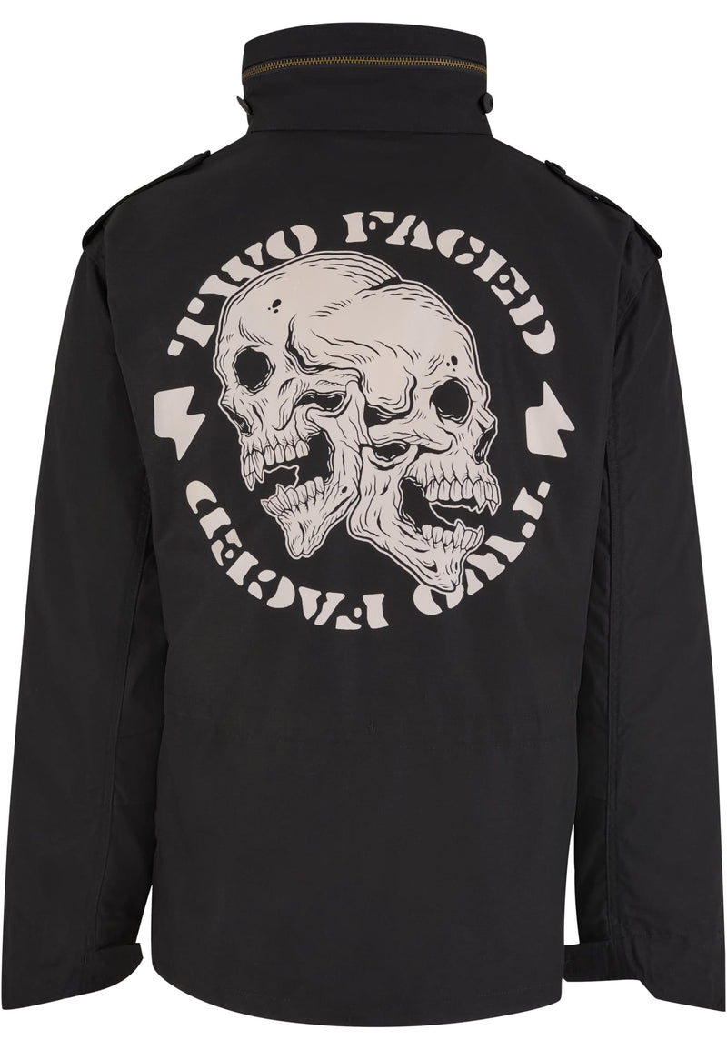 Laden Sie das Bild in Galerie -Viewer, M65 Jacke "Two Faced Skull"