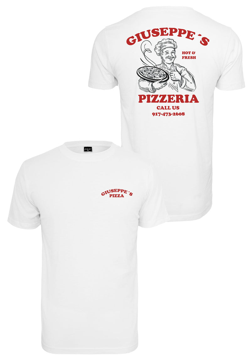 Laden Sie das Bild in Galerie -Viewer, T-Shirt "Giuseppe's Pizzeria" Artikelbild 2