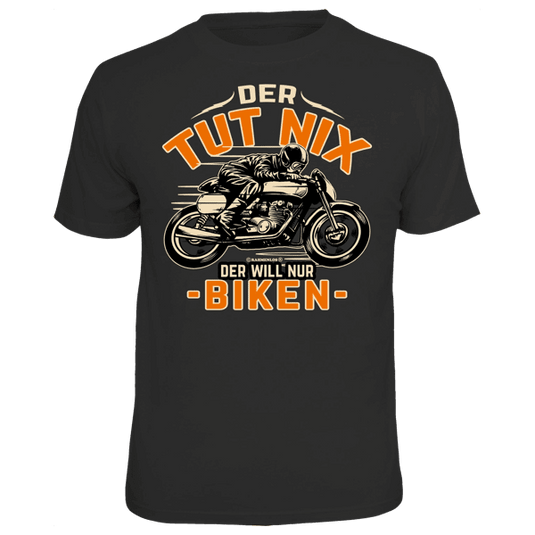 T-Shirt "Der tut nix - der will nur biken" Artikelbild 1