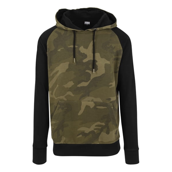 Laden Sie das Bild in Galerie -Viewer, Raglan Hoody "Camo Contrast" von Urban Classics Artikelbild 3