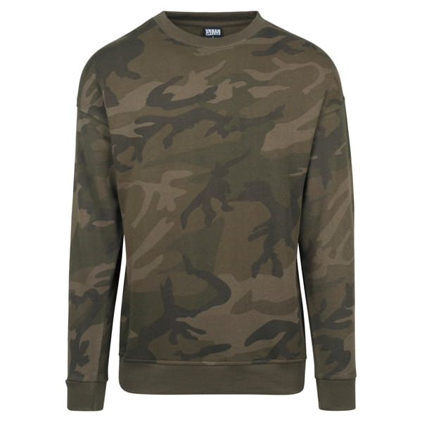Laden Sie das Bild in Galerie -Viewer, Frottee Sweatshirt "Camo" von Urban Classics Artikelbild 2