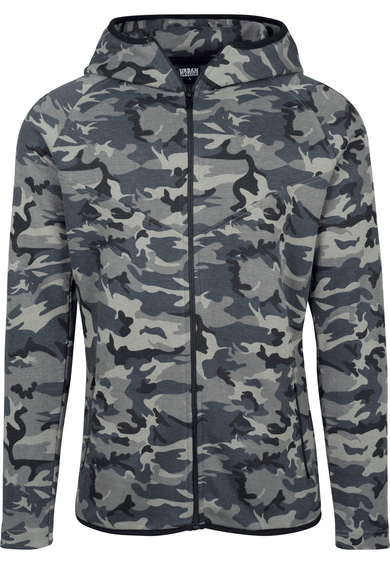 Laden Sie das Bild in Galerie -Viewer, Camo Zip Jacke