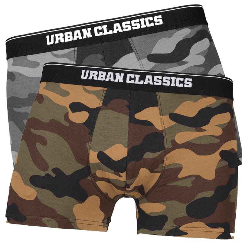 Laden Sie das Bild in Galerie -Viewer, Camo Boxershorts (2er Pack) Artikelbild 1
