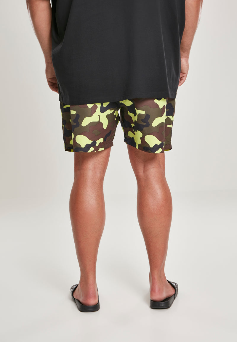 Laden Sie das Bild in Galerie -Viewer, Camo Badeshorts von Urban Classics Artikelbild 8
