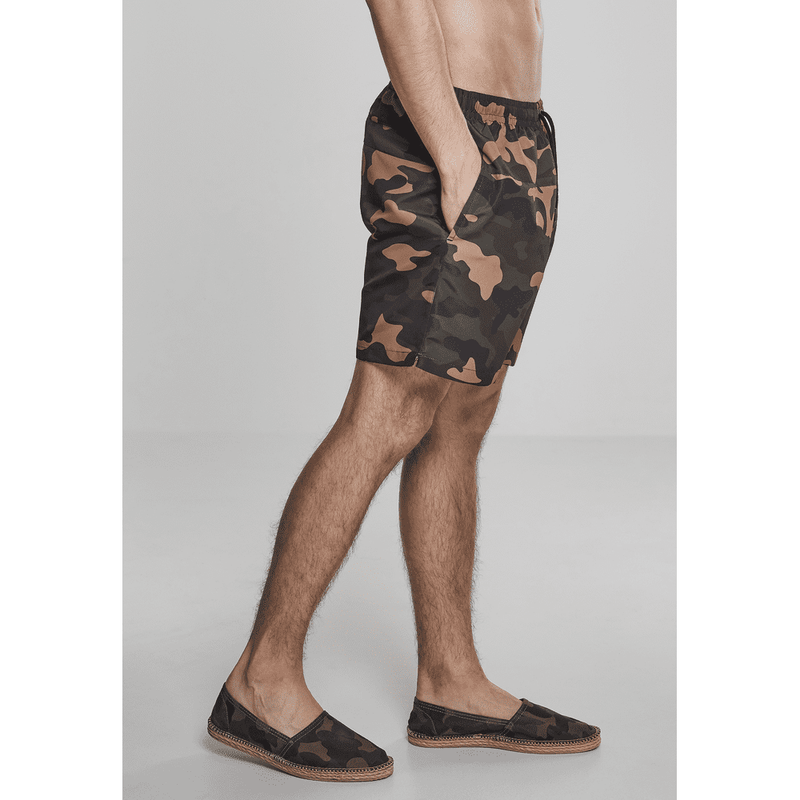 Laden Sie das Bild in Galerie -Viewer, Camo Badeshorts von Urban Classics Artikelbild 5