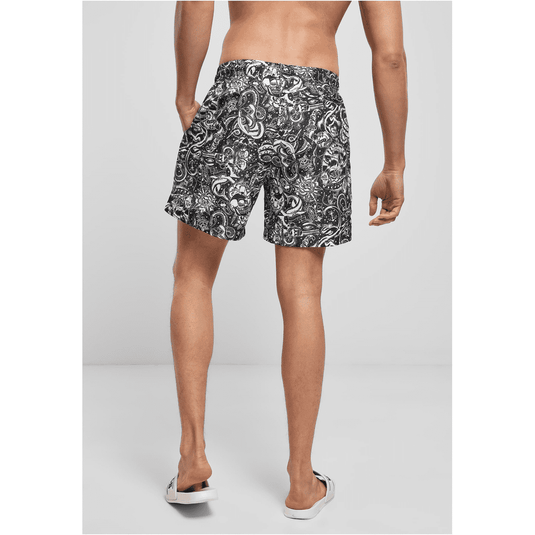 Badeshorts "Tattoo" von Urban Classics Artikelbild 5