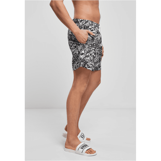 Badeshorts "Tattoo" von Urban Classics Artikelbild 3