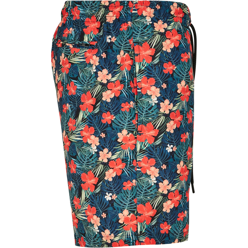 Laden Sie das Bild in Galerie -Viewer, Badeshorts "Flowers" von Urban Classics Artikelbild 4