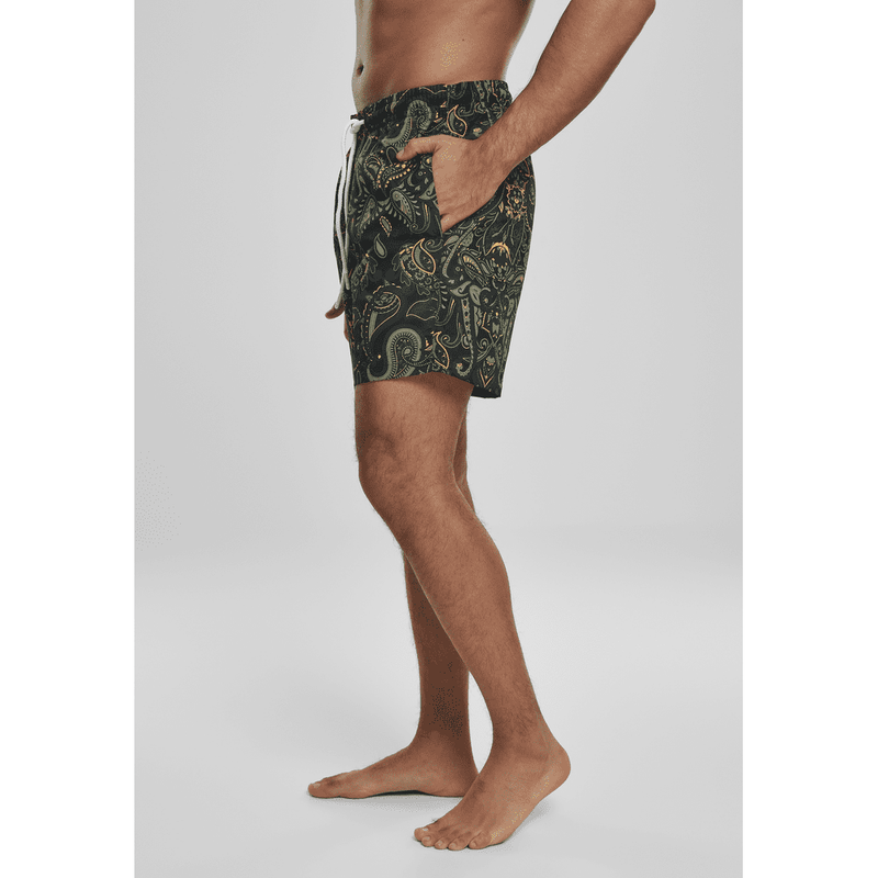 Laden Sie das Bild in Galerie -Viewer, Badeshorts "Paisley" von Urban Classics Artikelbild 2