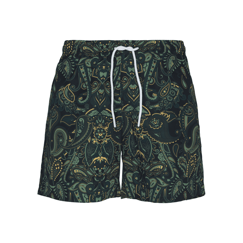 Laden Sie das Bild in Galerie -Viewer, Badeshorts "Paisley" von Urban Classics Artikelbild 5