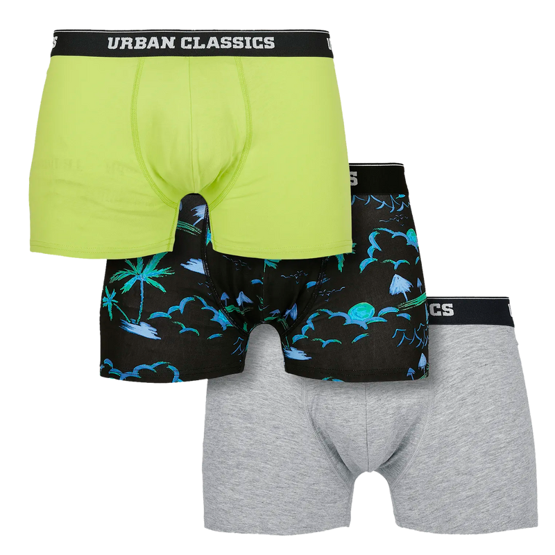 Laden Sie das Bild in Galerie -Viewer, Boxershorts (3er-Pack) von Urban Classics