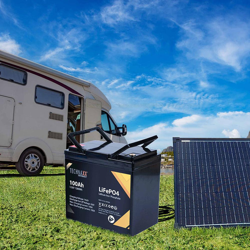 Laden Sie das Bild in Galerie -Viewer, 100 Ah Solar Batterie - DMAX Shop
