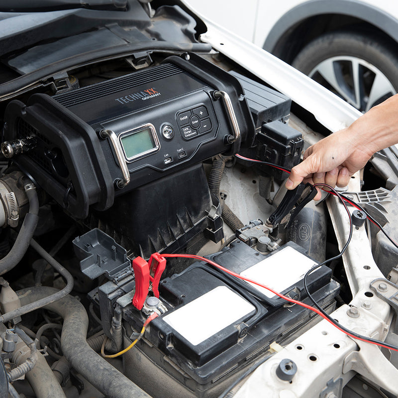 Laden Sie das Bild in Galerie -Viewer, Batterieladegerät mit Kompressor